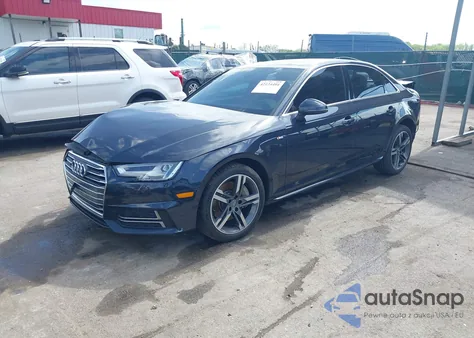 2017 Audi A4 2.0T Premium from USA, damaged, VIN WAUENAF40HN063957